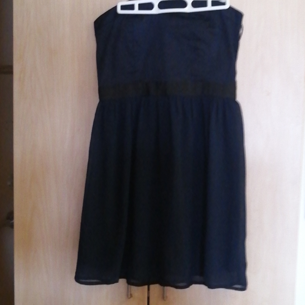Mango strapless evening dress